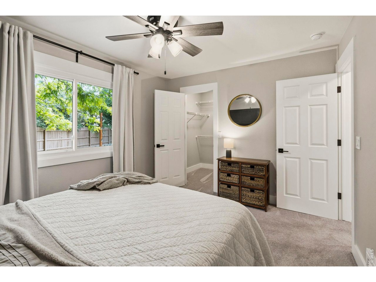 Bedroom 3 with walk-in closet