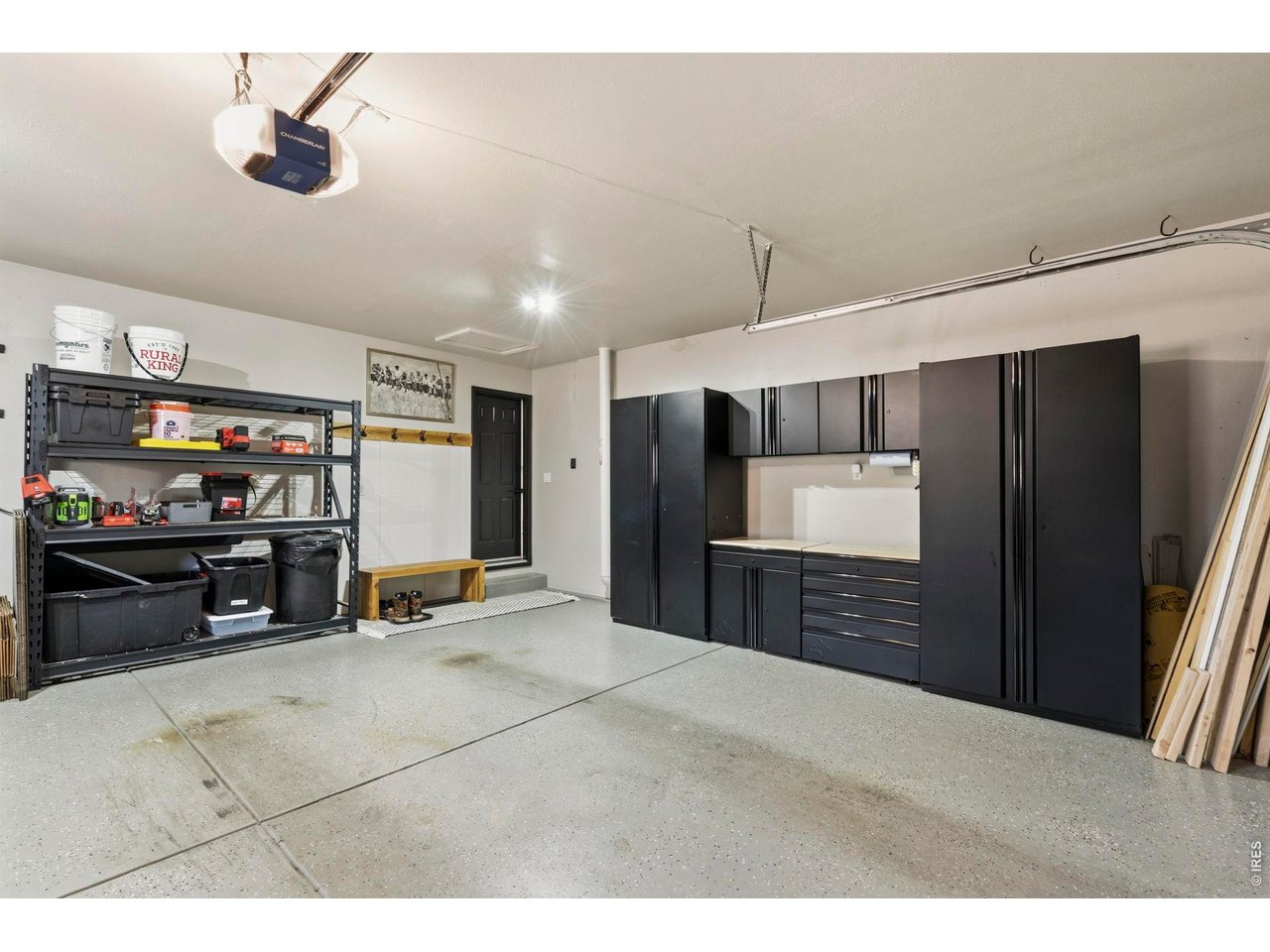 Garage cabinetry system is included.