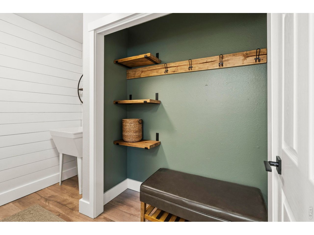 Mudroom Entrance from Garage
