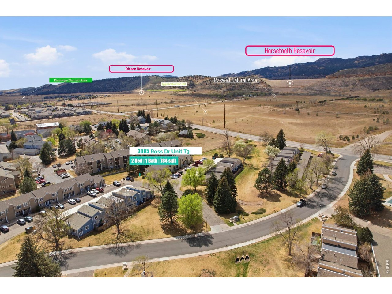 The proximity to Horsetooth Reservoir and the mountain trails is unbeatable.