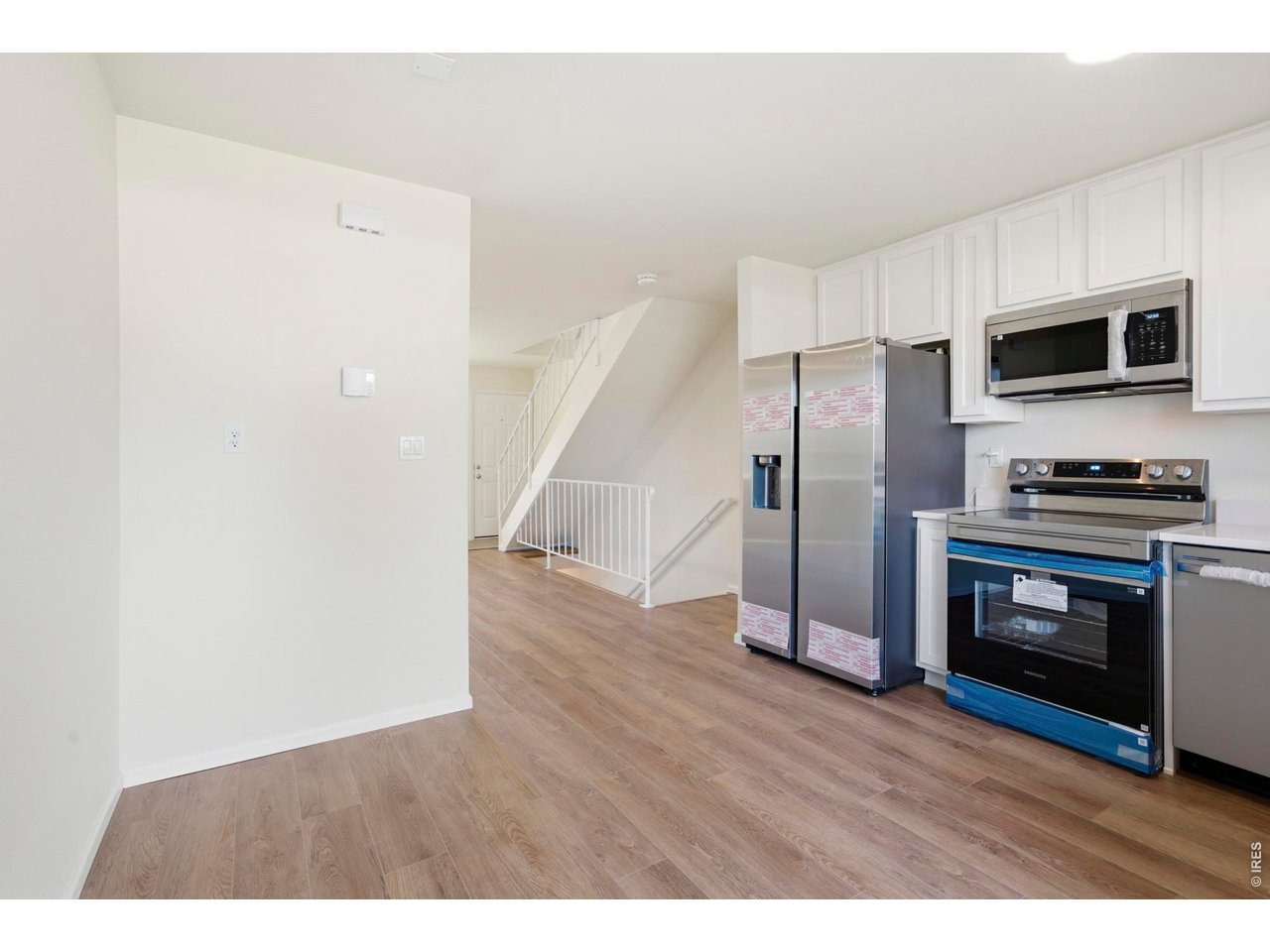 Bright eat in kitchen gives you good space for morning coffee and family dinners.