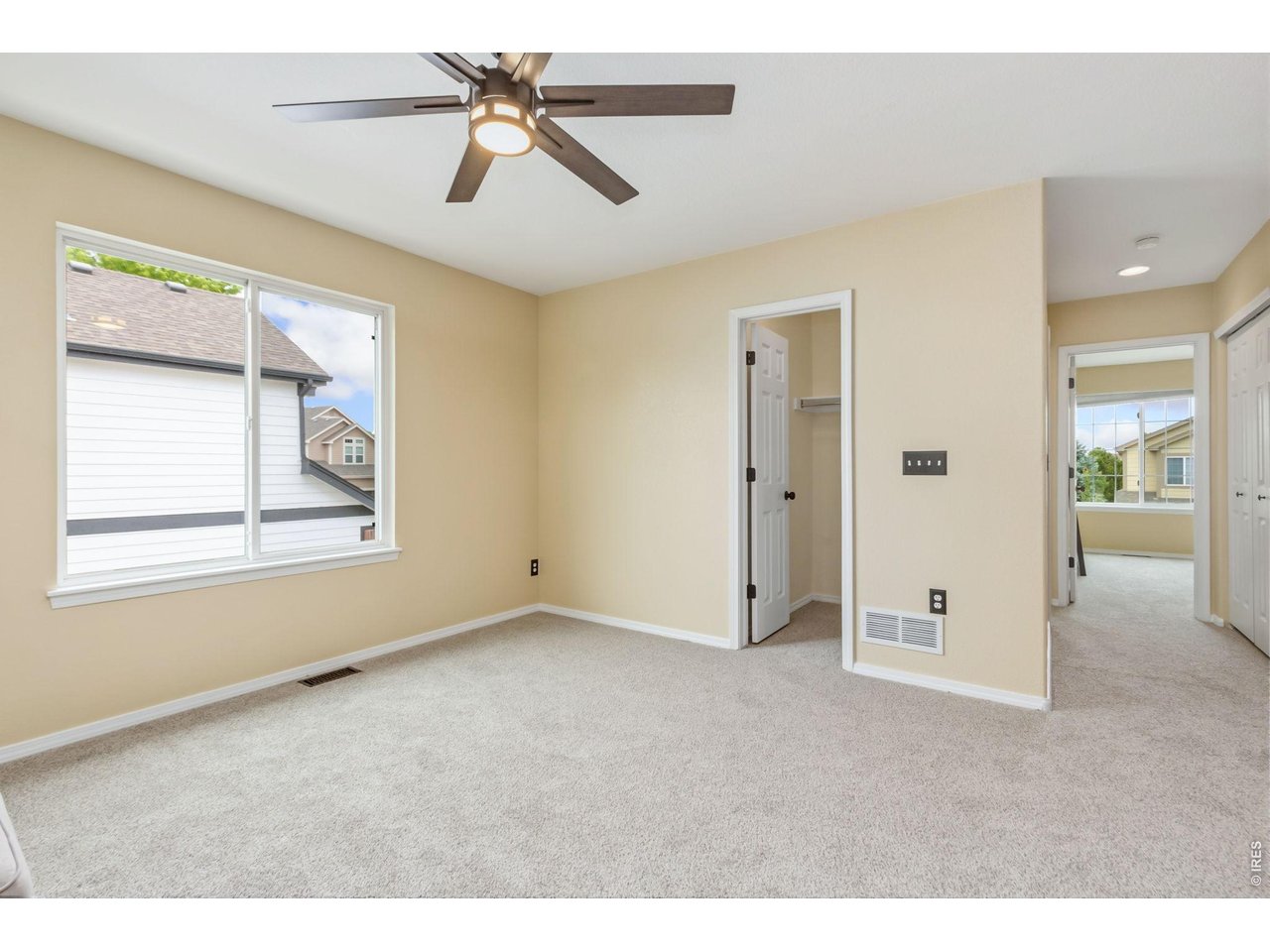 Loft Are w Closet easily converted to 4th upstairs bed.