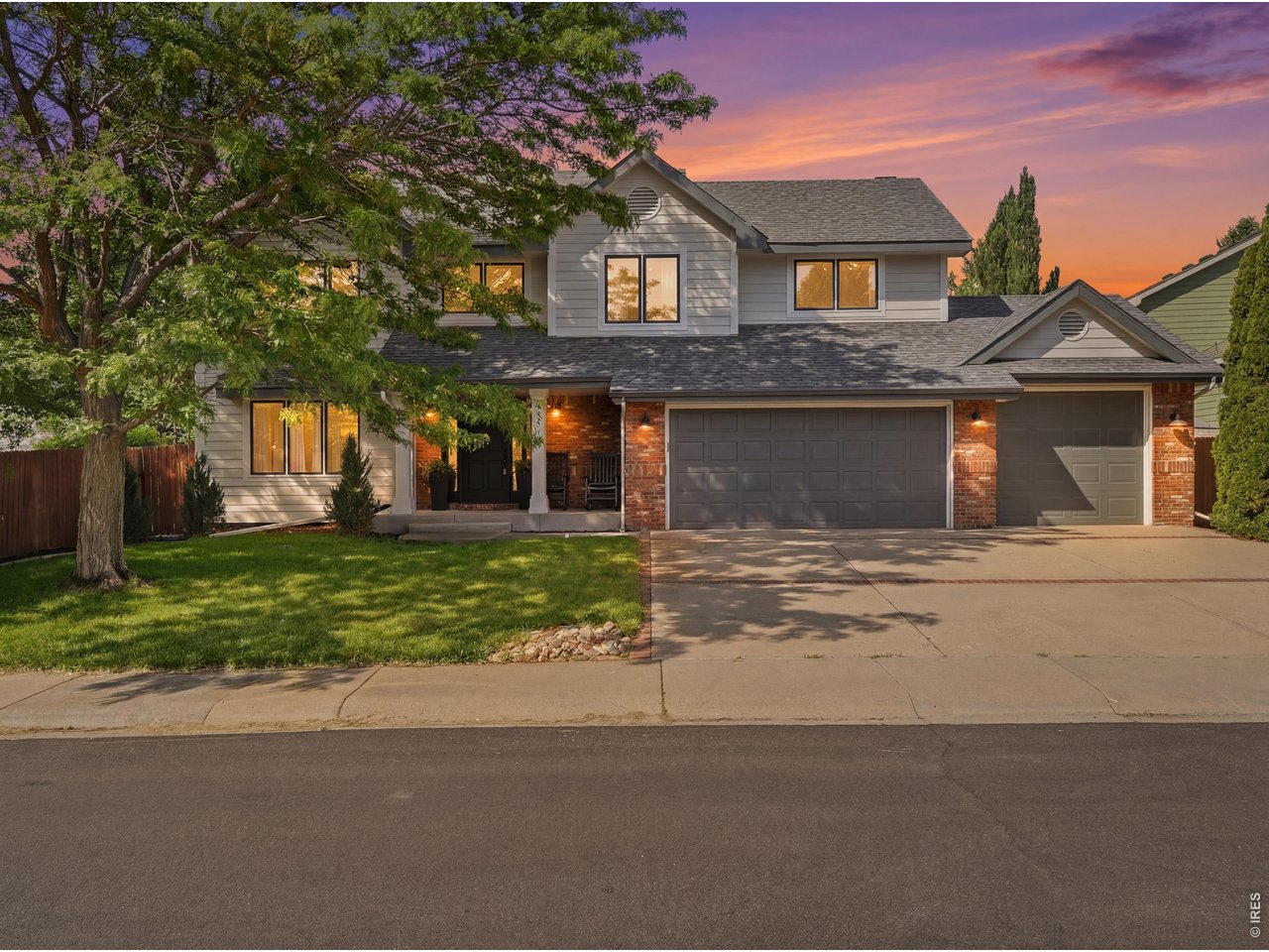 Charming curb appeal welcomes you home.