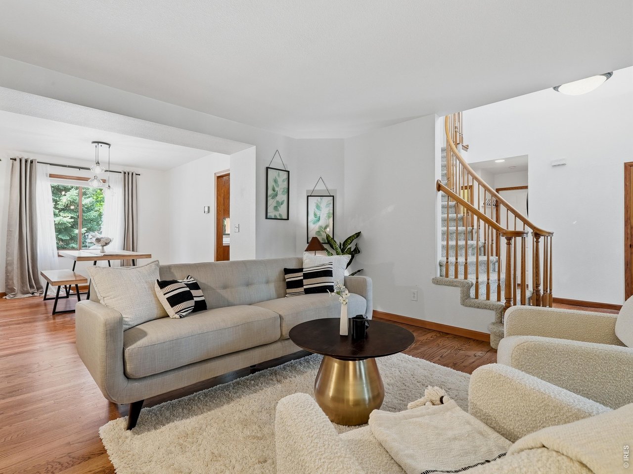 Plenty of space for entertaining.