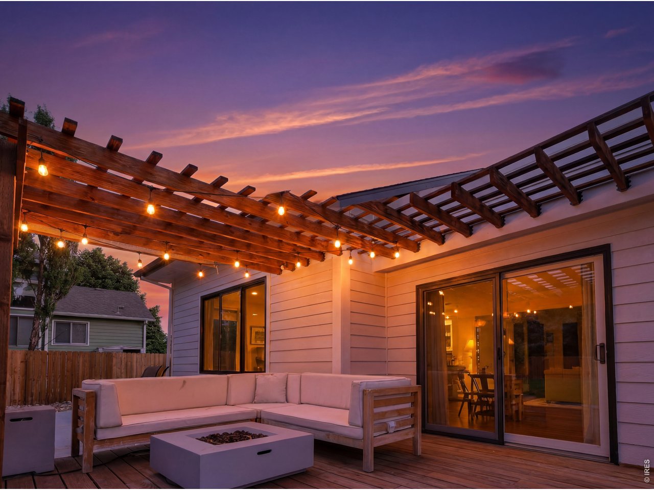 The standout feature? A fabulous backyard made for Colorado living year-round.