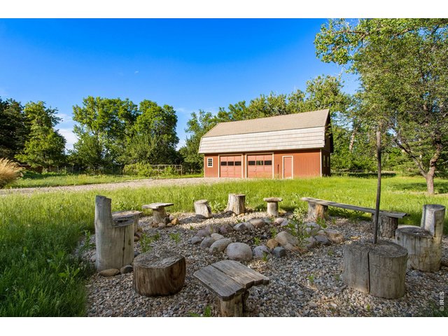 Property Photo 45 Level Lot, 1.45 acres - all kinds of Colorado outdoor living and fun! Roast up some smores! 