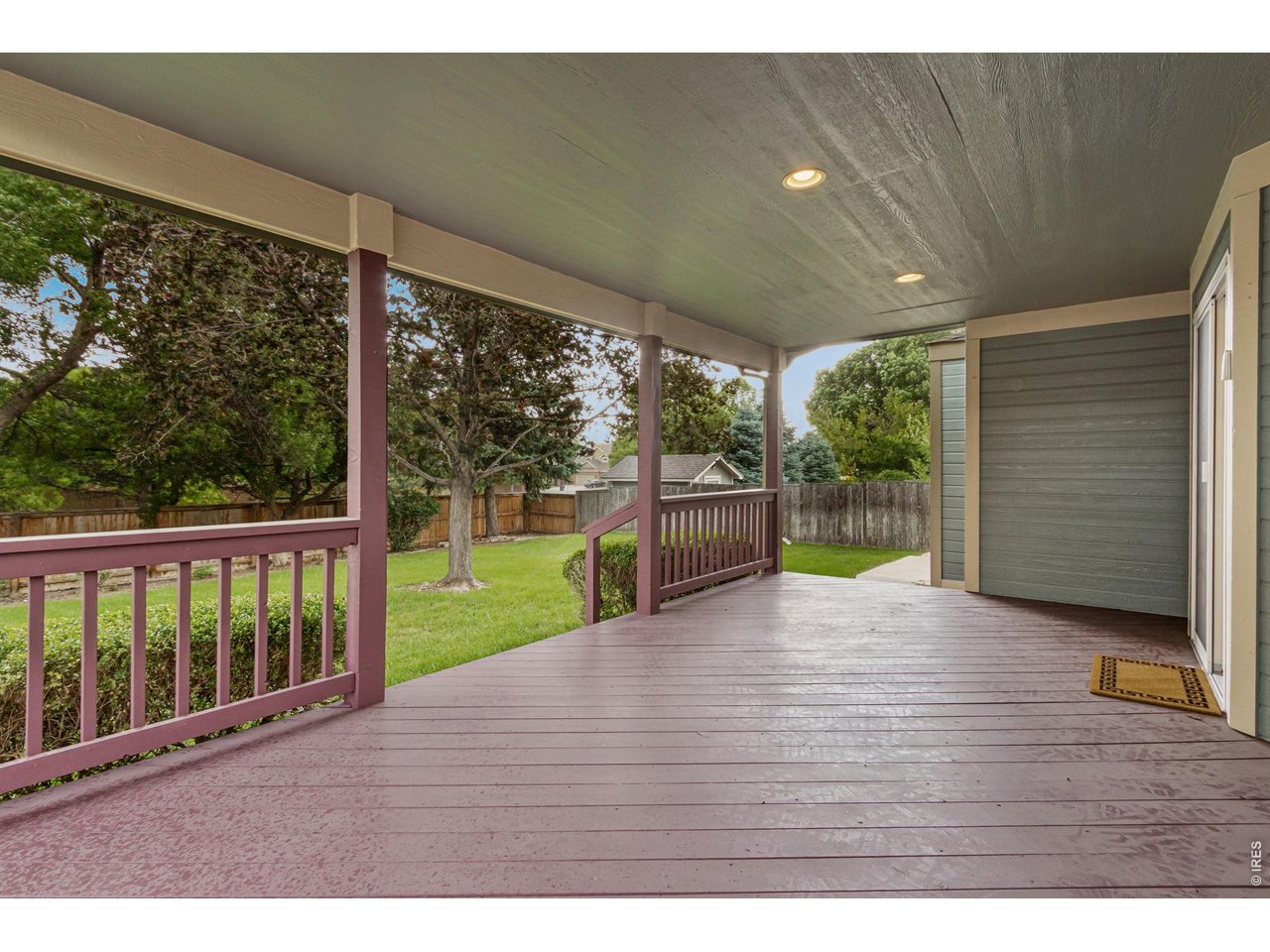 Property Photo 5 Enjoy the covered deck and imagine having a BBQ in the summer, enjoying the Colorado evenings! 