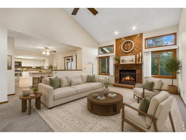 Property Photo 10 Virtually Staged Living room! 