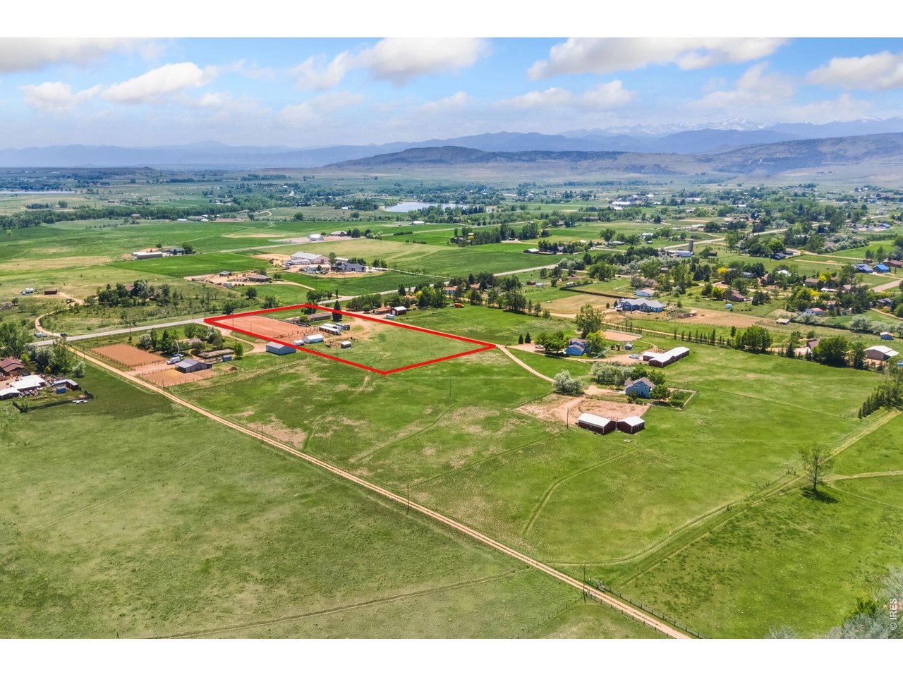 Property Photo 23 Aerial View Looking SW, Approximate Property Outline