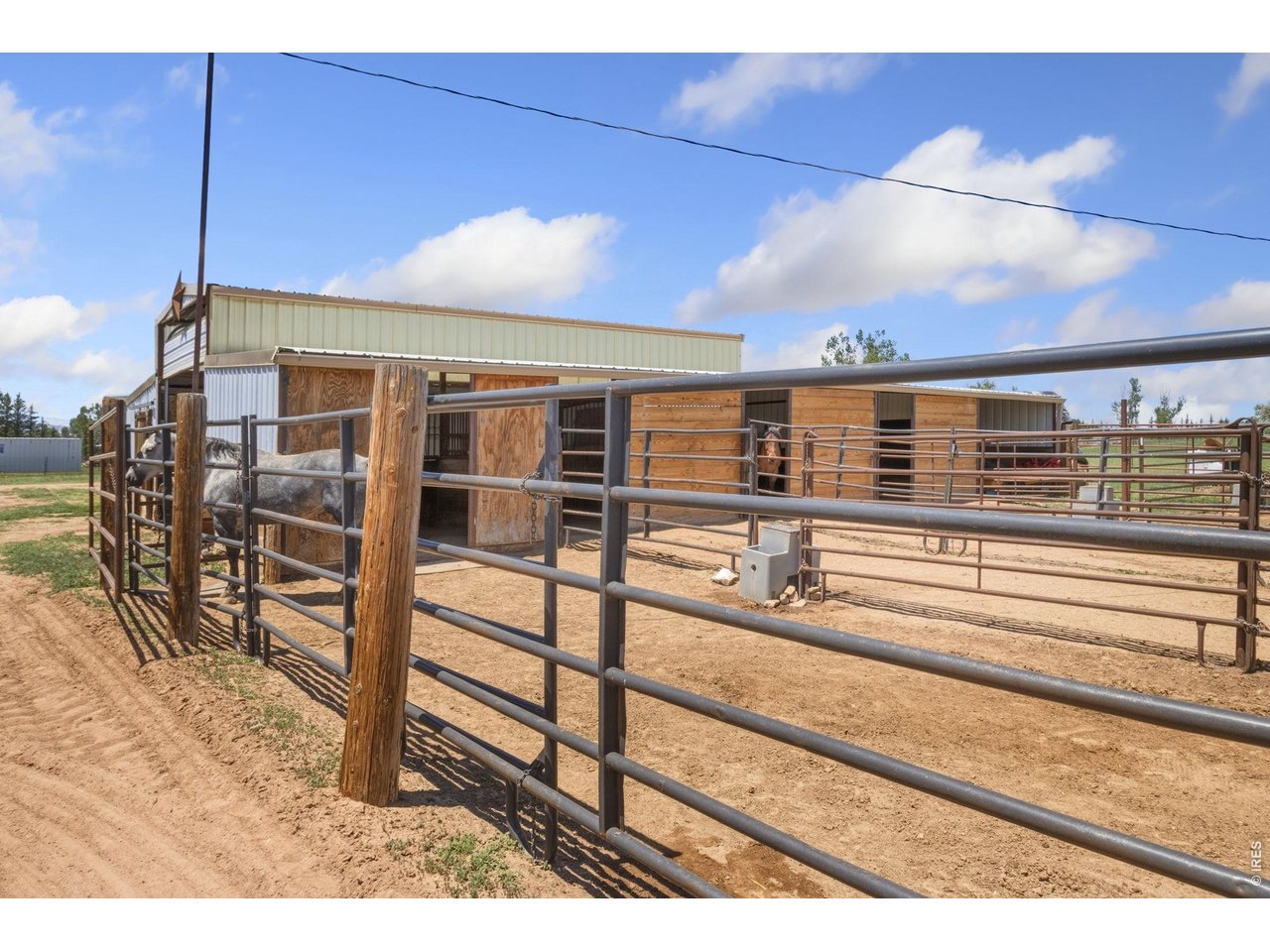 Property Photo 19 Horse Stall Runs with Automatic Waterers