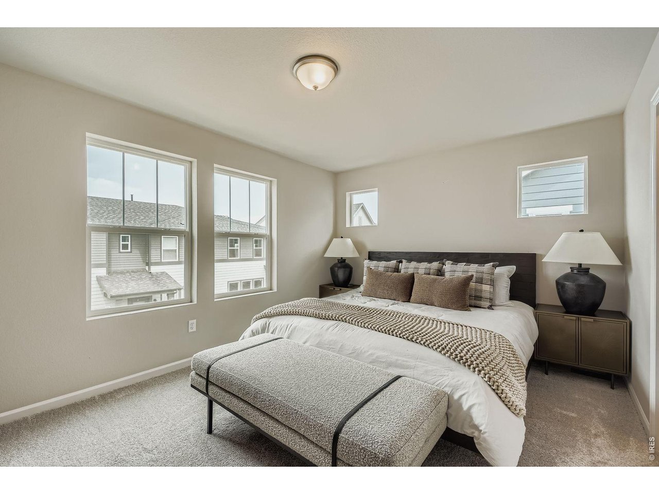 The primary bedroom - Model Home