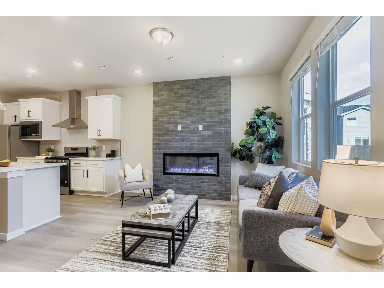 Electric fire place