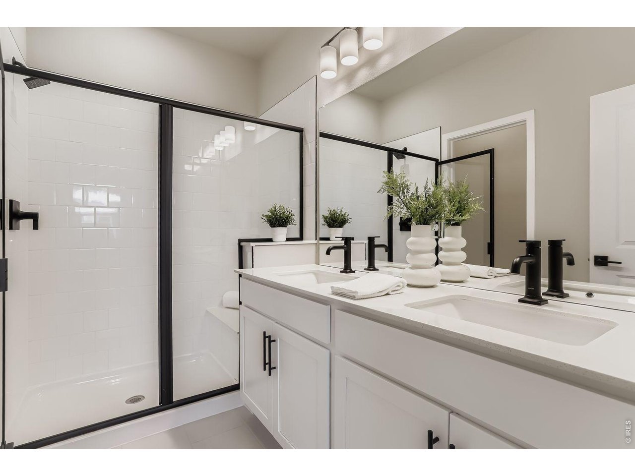 The primary bathroom