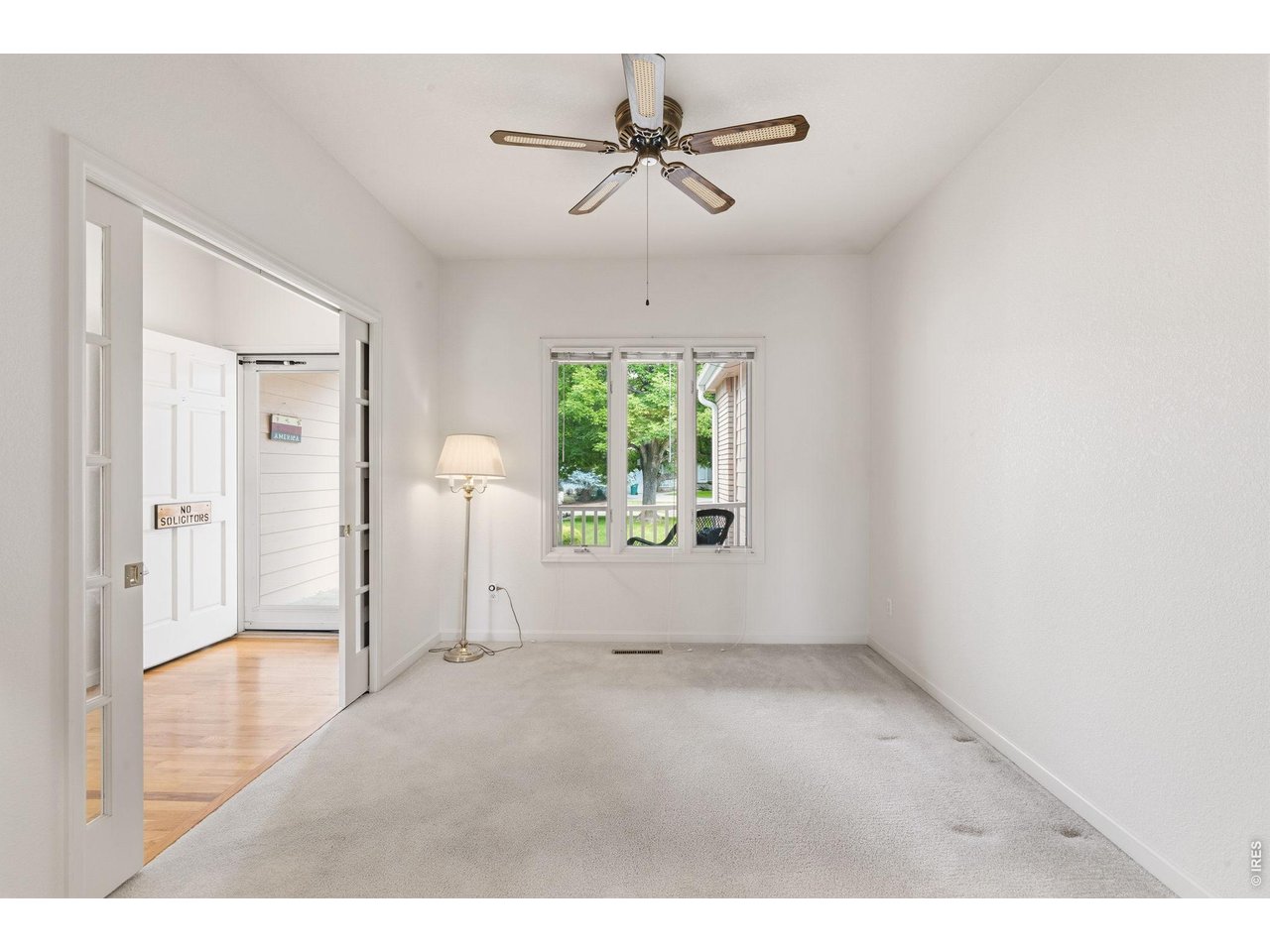 This space can be used as a formal dining, or would make a perfect office. 