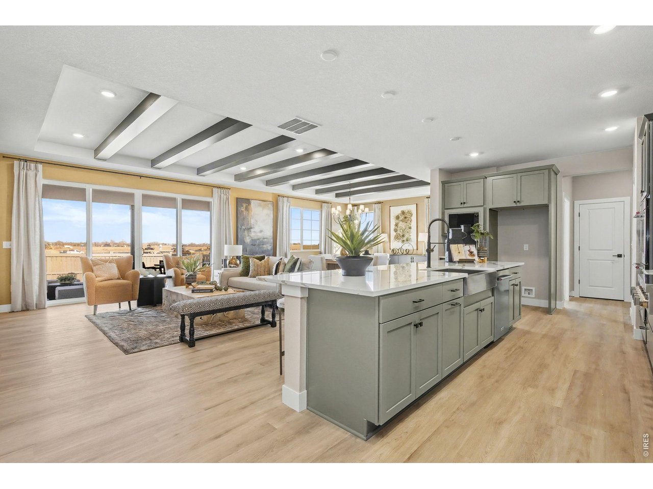 Functional open floor plan - Model Home
