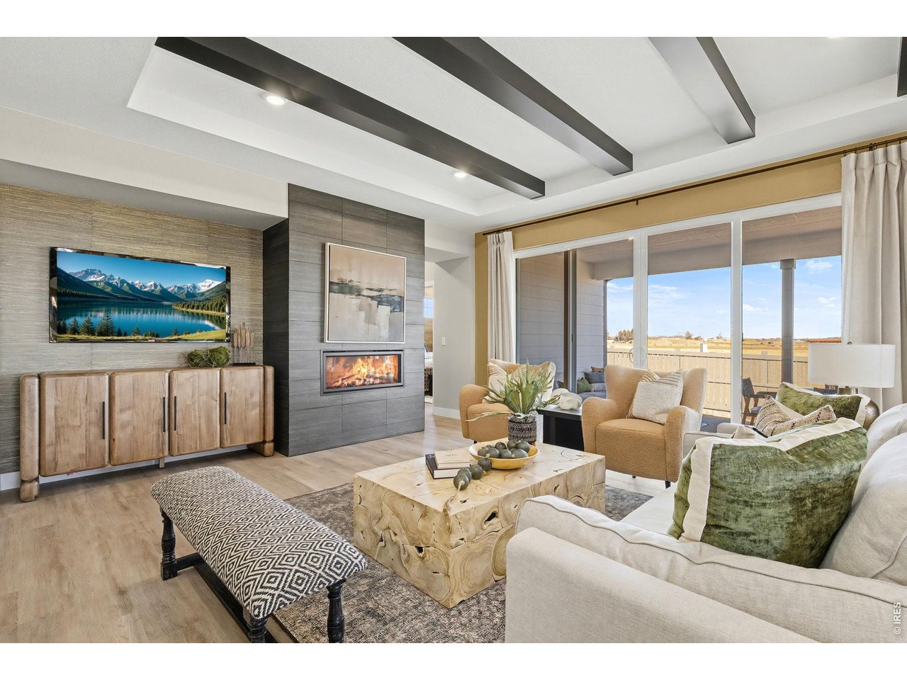 Spacious great room - Model Home