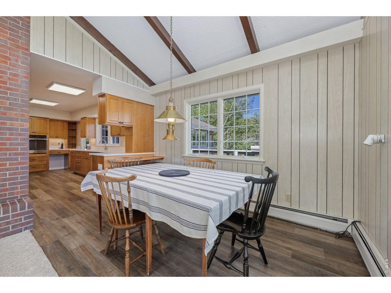 open dining area
