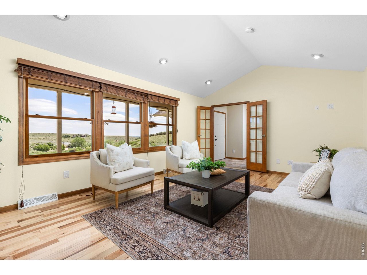 Property Photo 10 New 3/4-inch hickory hardwood floors add warmth and character.