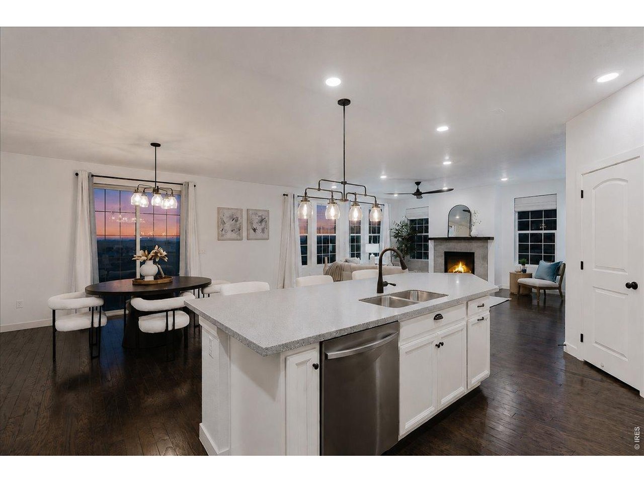 Spacious, open layout, with amazing views