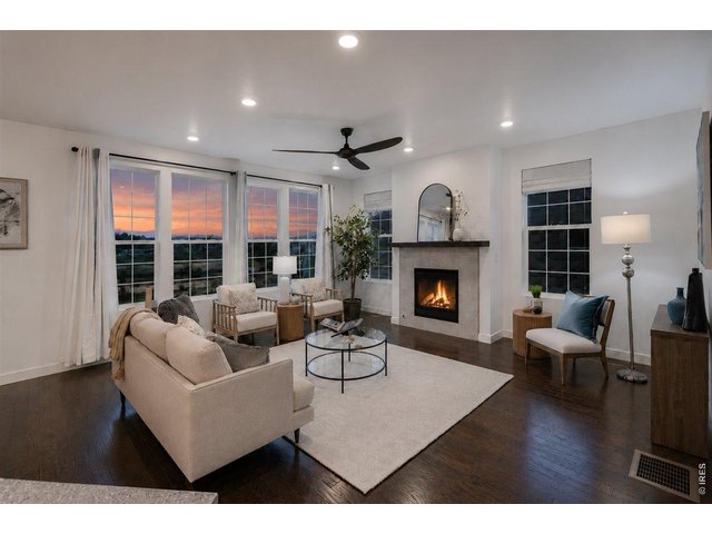 Property Photo 4 Expansive views from this large wall of windows in the living room.