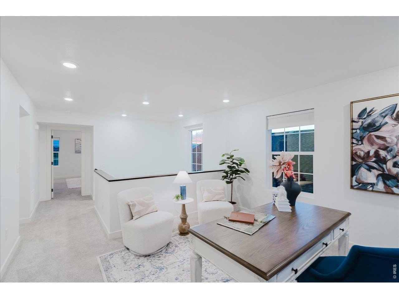 Flexible loft space upstairs