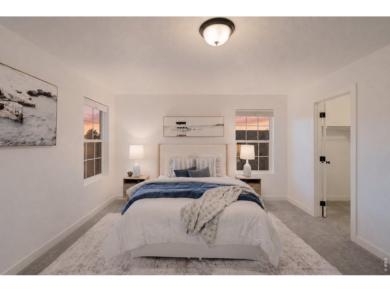 The primary bedroom has TWO walk-in closets