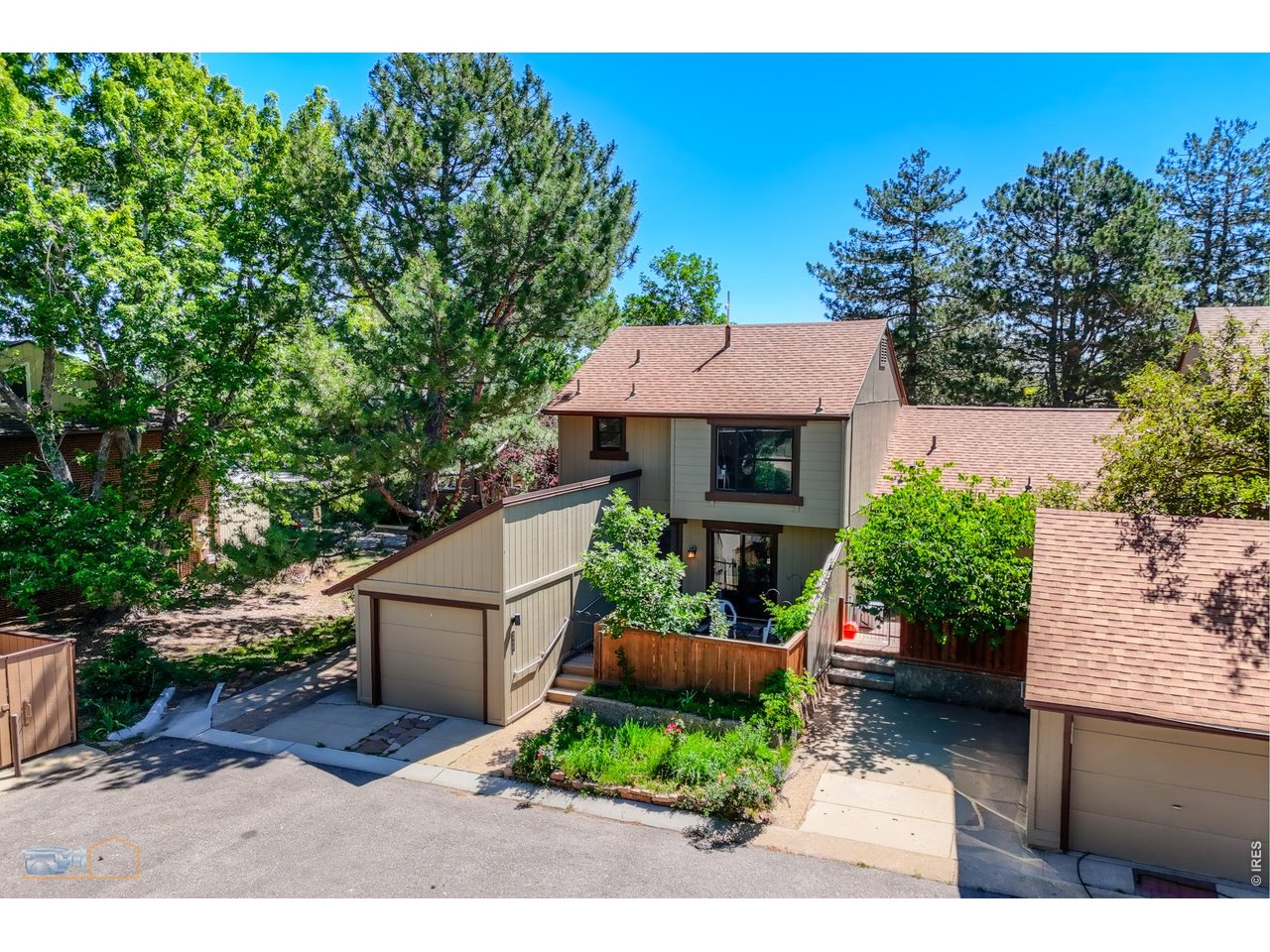 4656 Greenbriar Court Areal Shot