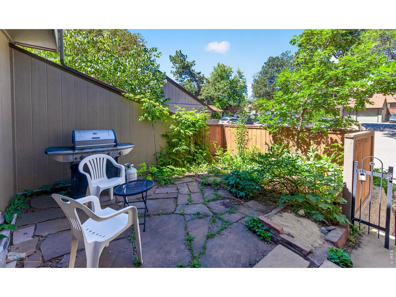 Private patio