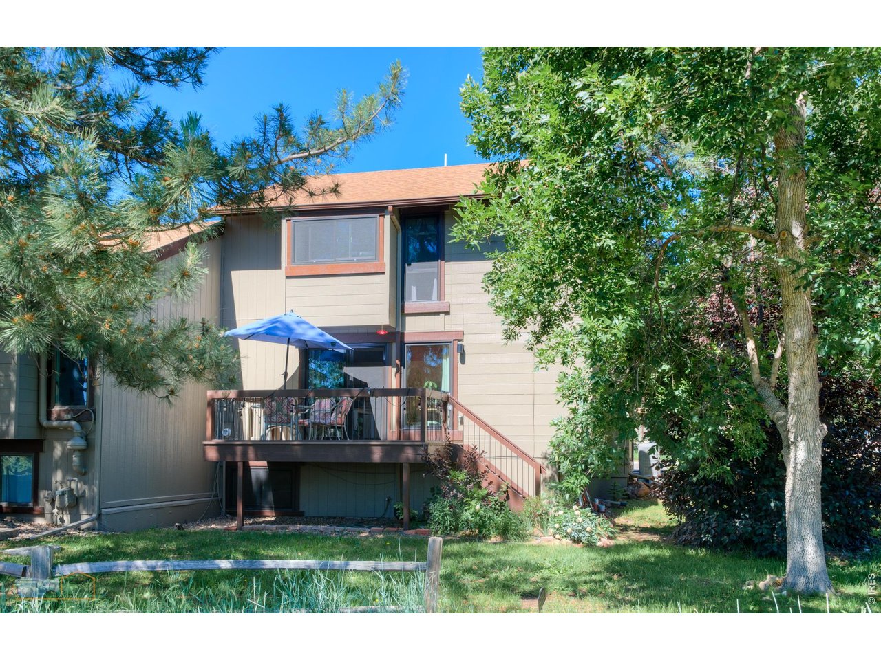 East side of townhouse