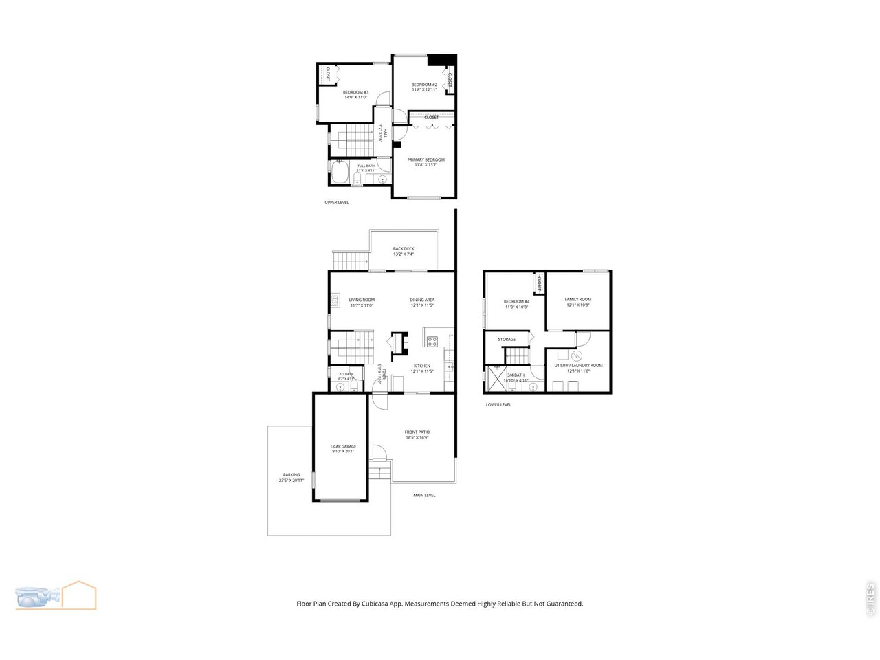 All level floor plan