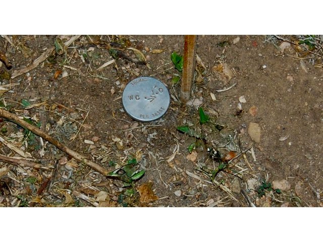 Property Photo 7 Surveyor Markers in Place at Lot Corners