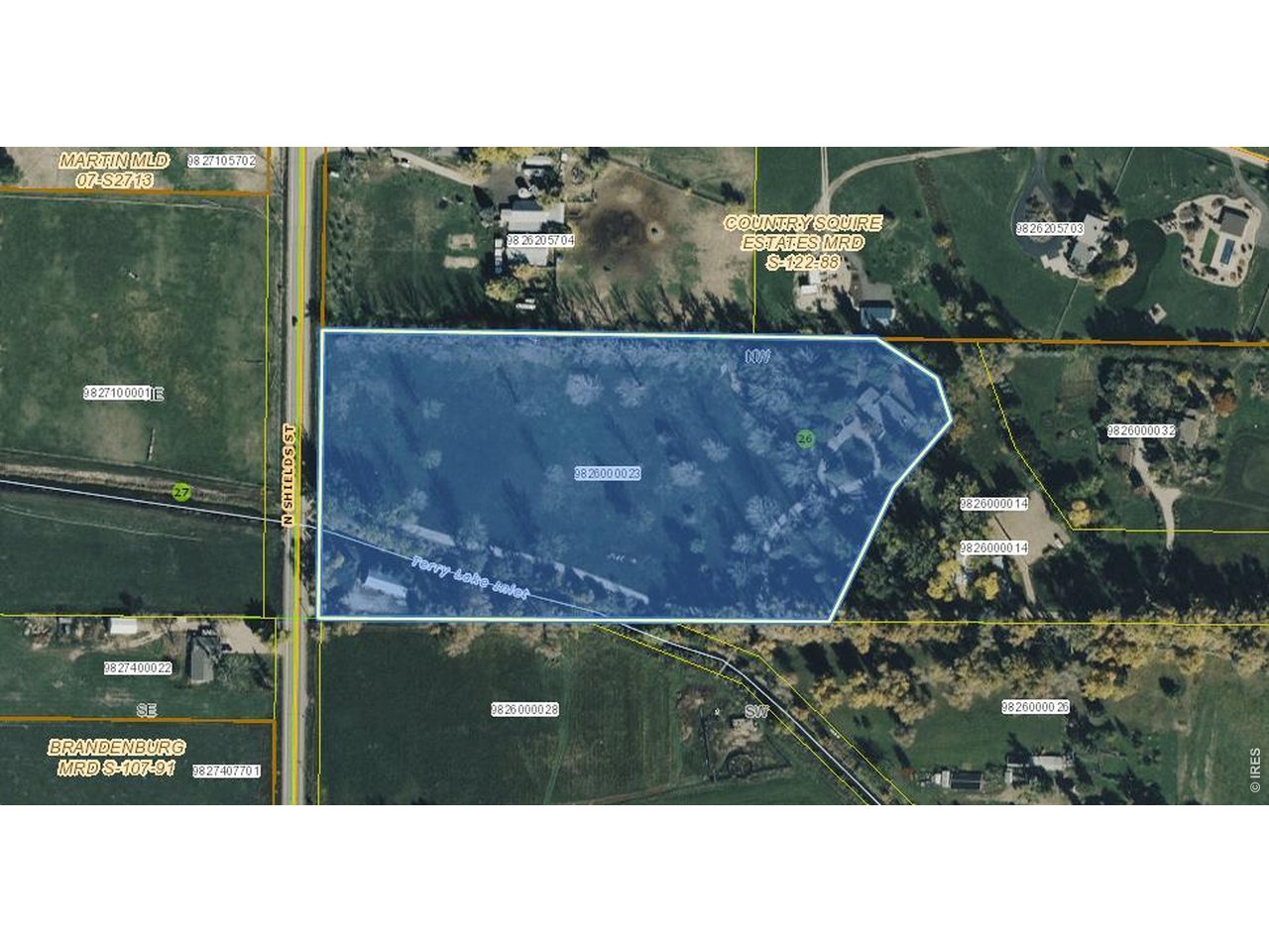 Property Photo 40 Buyer must verify boundaries. photos for reference only. GIS map provided by Larimer County