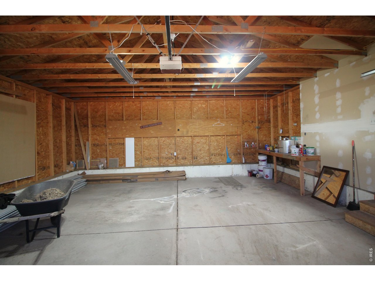 Property Photo 26 Interior of 2 car attached 24x24 garage!