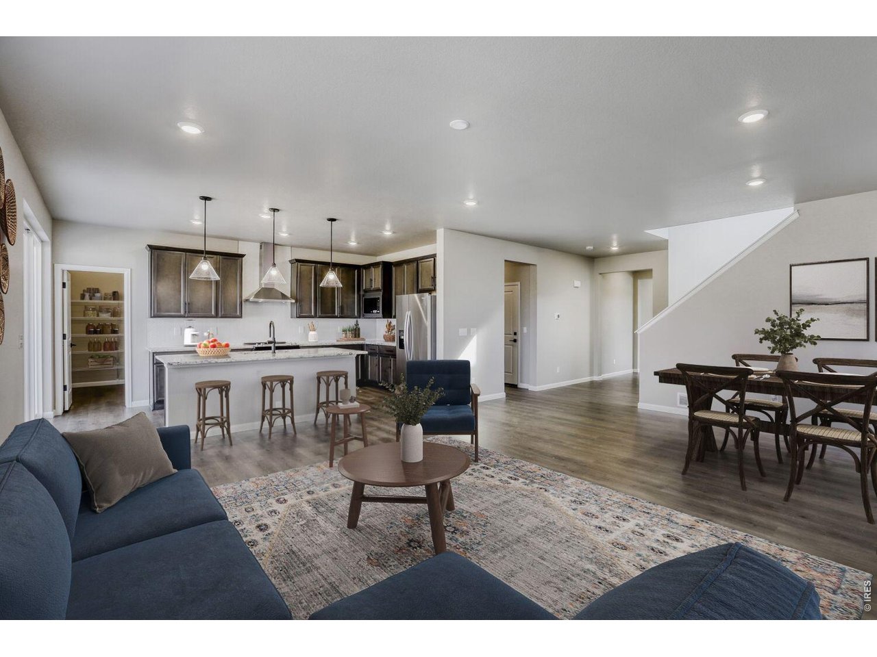 Spacious great room