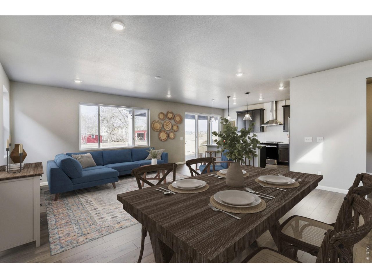 Dedicated dining space