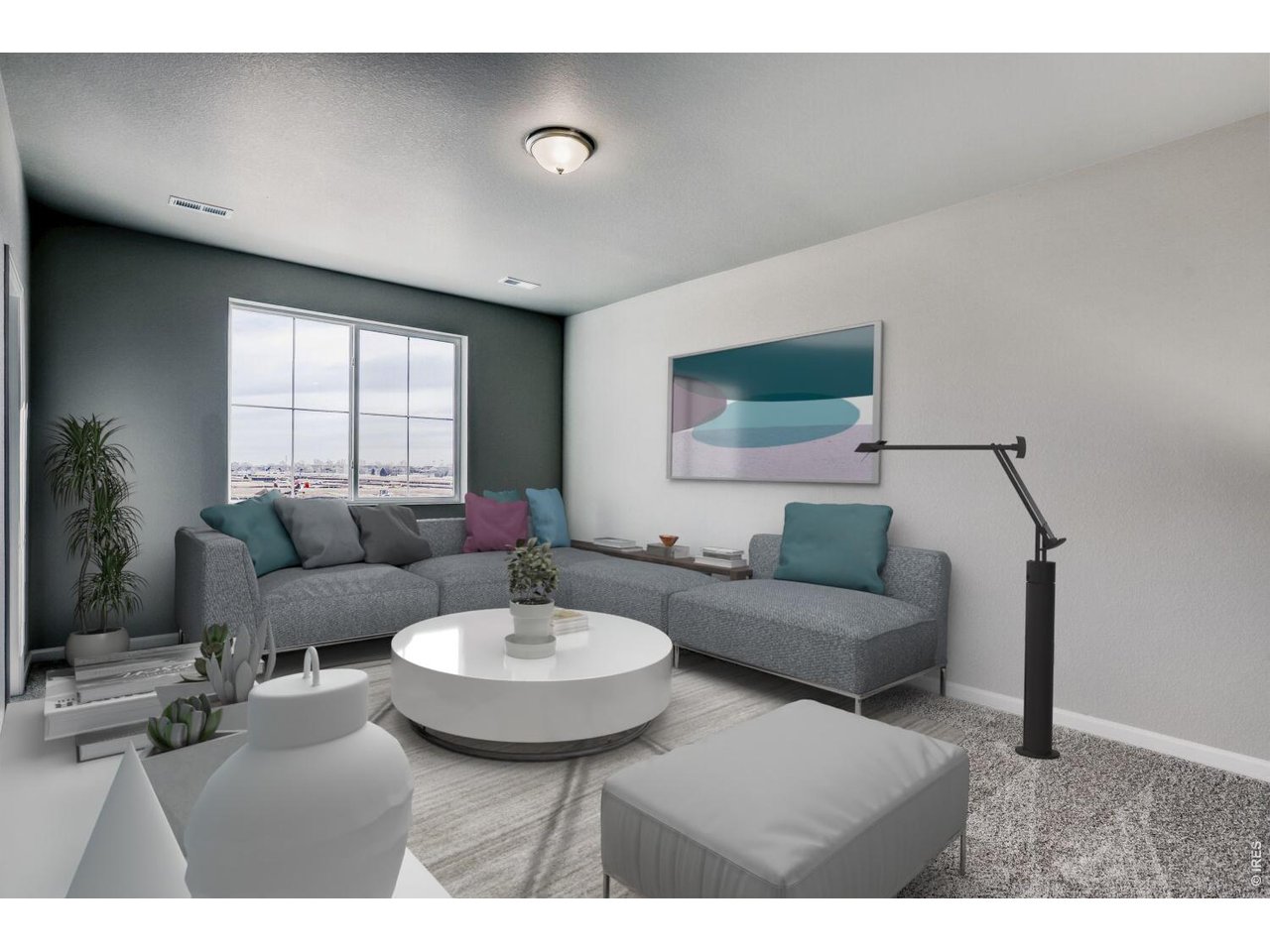 Upper level loft