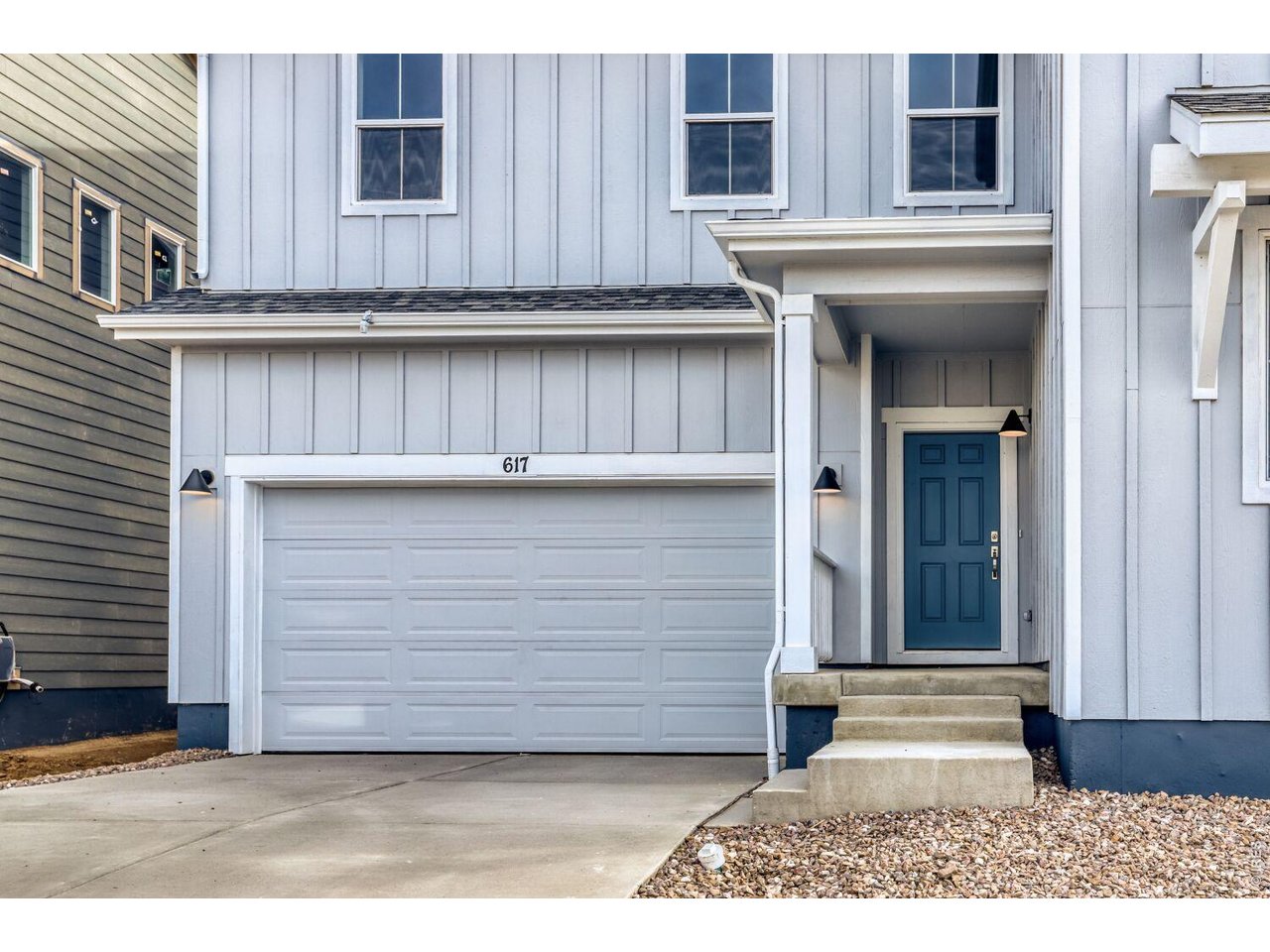 Covered front entry