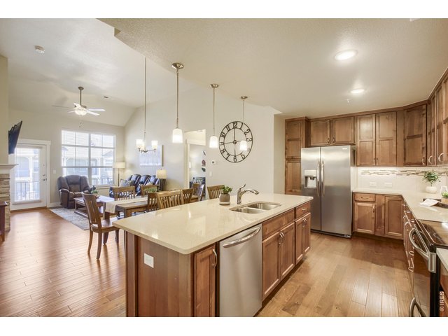 Property Photo 6 Eat-In Kitchen, Dining Room, Living Room