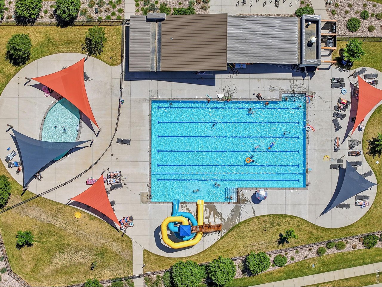Enjoy resort style amenities including two pools, a hot tub, playgrounds, trails, community BBQ areas, abundant green space, and a 20 acre park