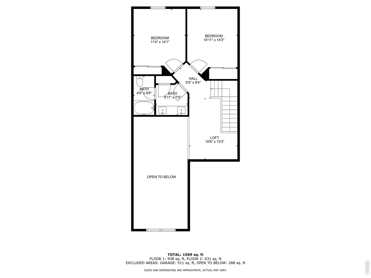 Property Photo 28 Upper Level Floor Plan