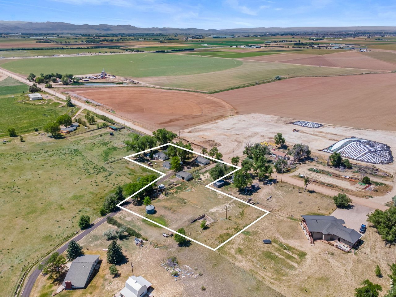 Property Photo 43 ~2.3 Acres. Lot lines are approximate.