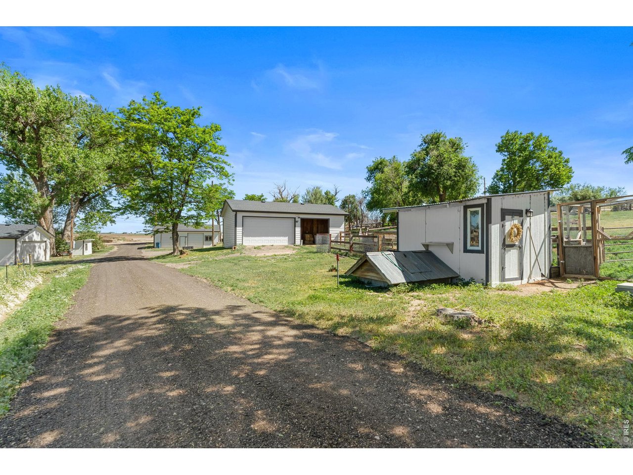 Property Photo 3 Bring your chickens and other animals (pictured above is outbuilding #2 and chicken coop).