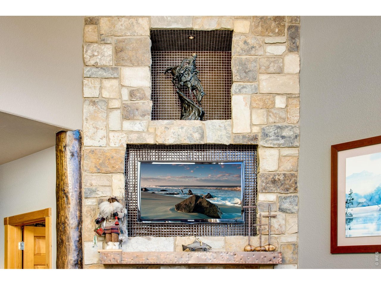 Property Photo 27 Fireplace features copper mantle