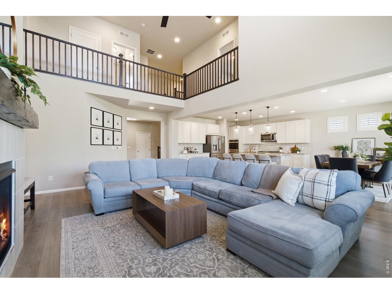 Property Photo 9 Having the upstairs open to the main level creates easy communication between loved ones