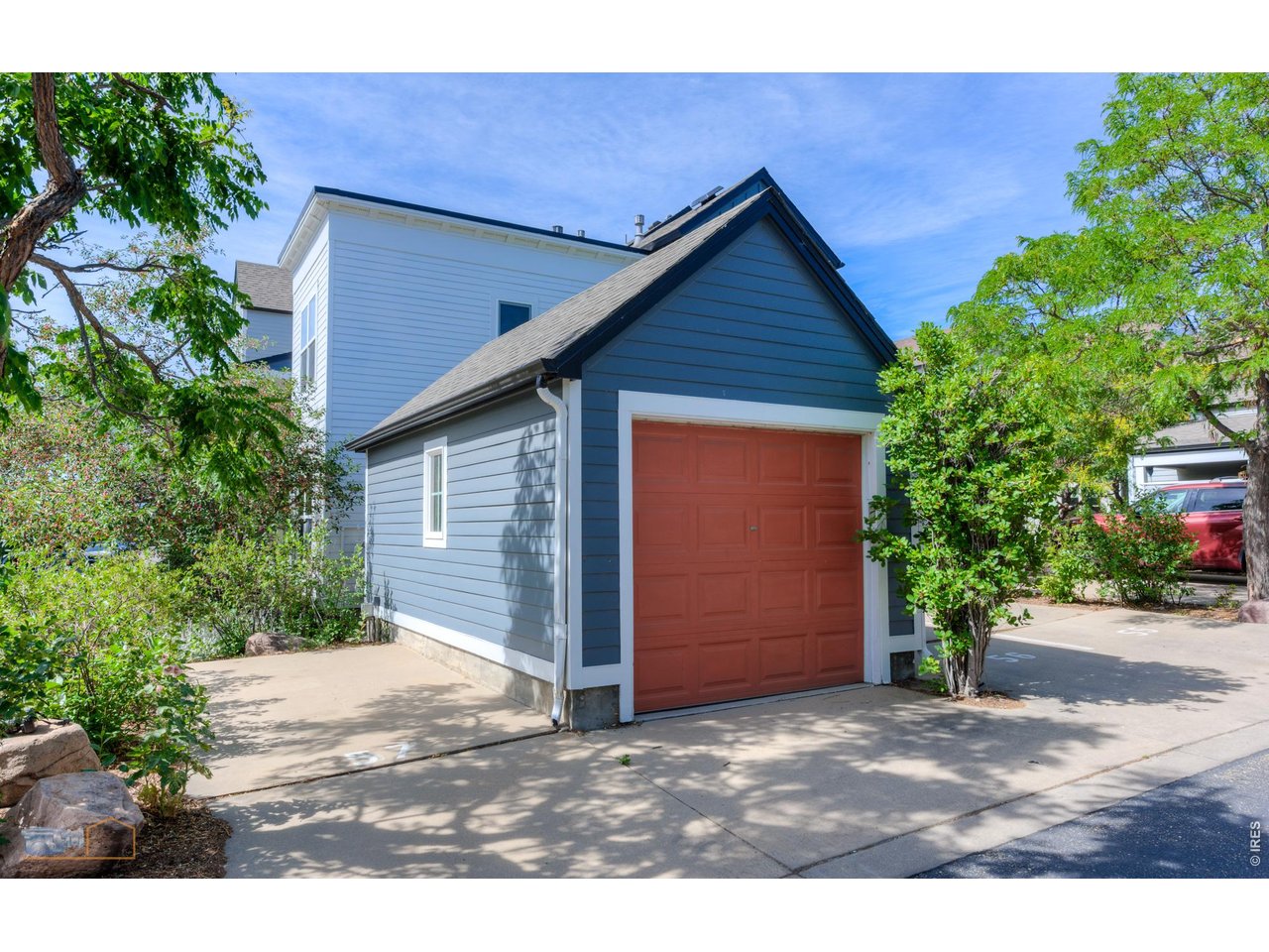 This condo has ownership of this detached garage located on the north side behind the 1575 building
