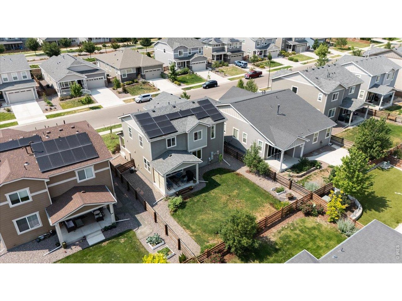 aerial and solar array
