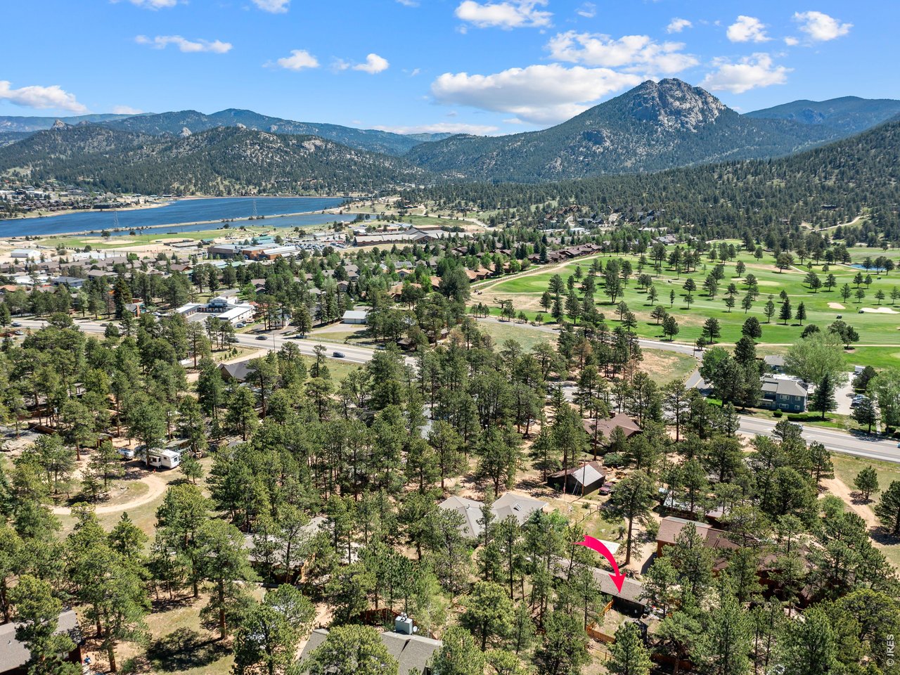Property Photo 2 Conveniently located near the 18-hole golf course, schools and Estes Valley Community Center.