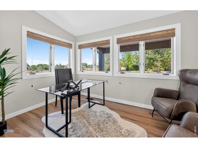 Property Photo 15 Home Office with Custom Wrought Iron Sliding Doors