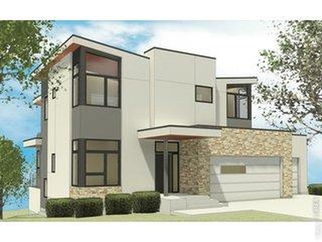 Property Photo 1 2313 Glacier Ct., Lafayette. New Architectural Masterpiece To Be Built. Permit Ready. Can Start Immediately. Front Elevation. 3 Car Garage