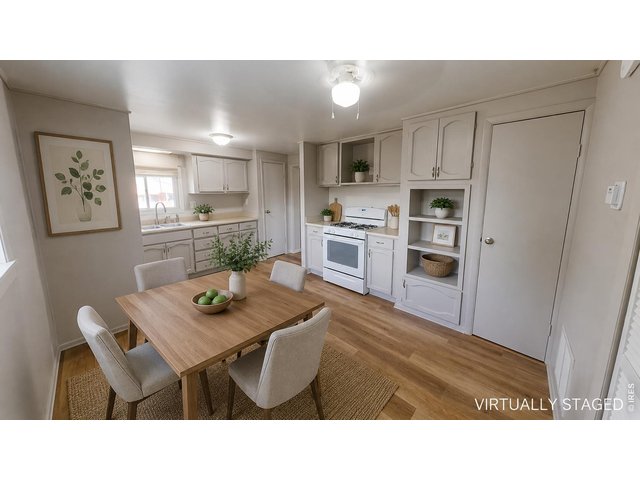 Property Photo 8 Virtually Staged Kitchen view 1
